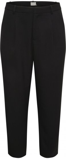 Kaffe Curve Merla Spodnie Głęboka czerń - Jeansy & Spodnie w Dużych Rozmiarach – Plus Size - 