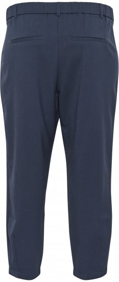 Kaffe Curve Merla Spodnie Północny granat - Jeansy & Spodnie w Dużych Rozmiarach – Plus Size - 