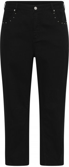 Kaffe Curve Brenn Barrel Twill Jeans Washed Black - Jeansy - 