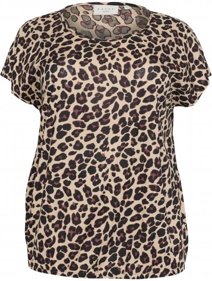 Kaffe Curve Sonna Stanley Top Lamparci print - T-shirty - 