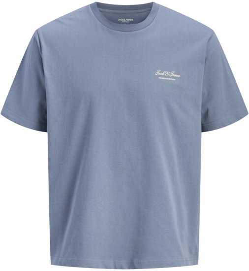 Jack & Jones Archive T-shirt Szary - Koszulki - T-shirty meskie Duże Rozmiary - 2XL-14XL