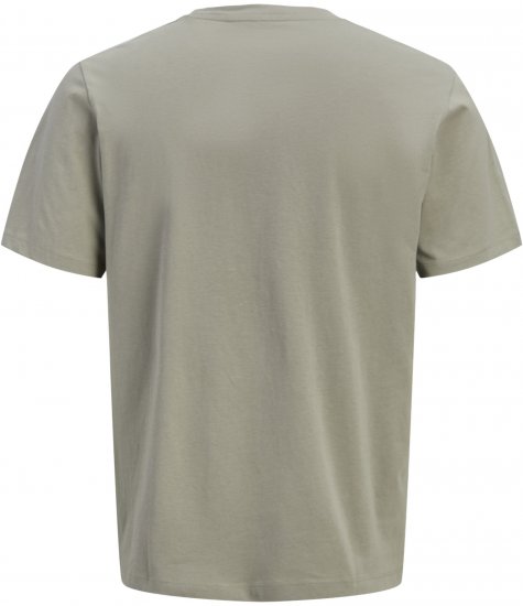 Jack & Jones King Crew Neck T-Shirt Grey - Koszulki z nadrukiem - Koszulki z nadrukiem - 2XL-8XL