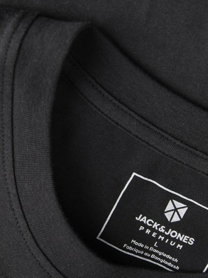 Jack & Jones Blaneo Short Sleeve T-shirt Black - T-shirty - 