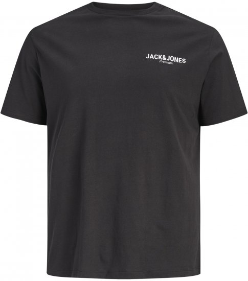 Jack & Jones Oscar T-Shirt Black - Koszulki z nadrukiem - Koszulki z nadrukiem - 2XL-8XL