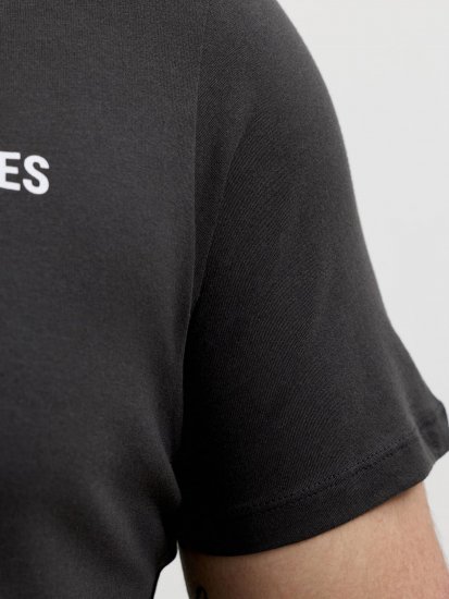 Jack & Jones Oscar T-Shirt Black - Koszulki z nadrukiem - Koszulki z nadrukiem - 2XL-8XL