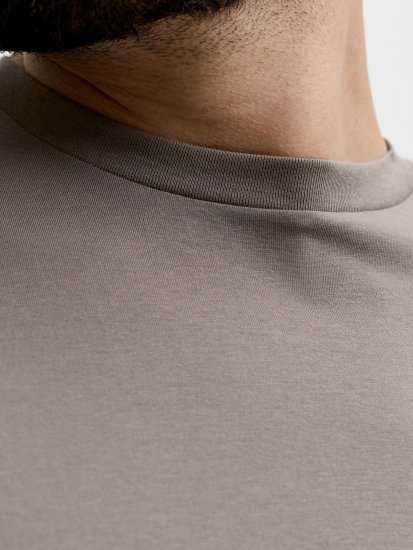 Jack & Jones Oscar T-Shirt Grey - Koszulki z nadrukiem - Koszulki z nadrukiem - 2XL-8XL