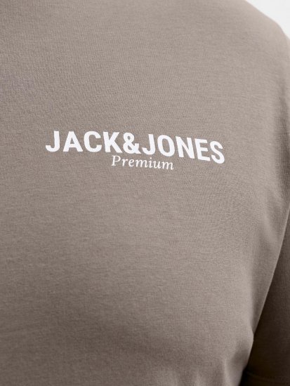 Jack & Jones Oscar T-Shirt Grey - Koszulki z nadrukiem - Koszulki z nadrukiem - 2XL-8XL