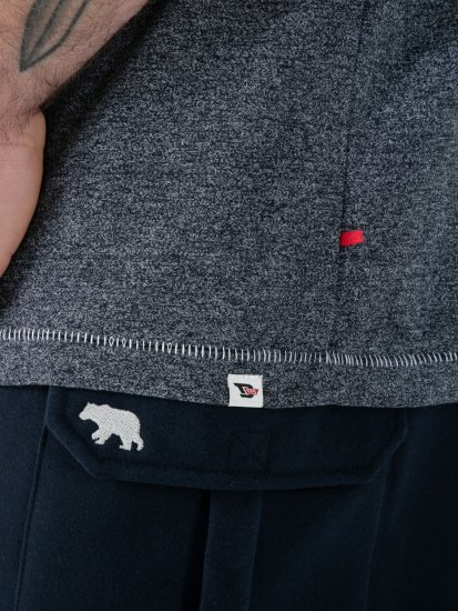 D555 Moyles Newport Beach Woody Car Printed T-Shirt Navy Twist - Koszulki z nadrukiem - Koszulki z nadrukiem - 2XL-8XL