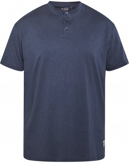 North Latitude 61126 Granddad T-Shirt Granatowy - Koszulki - T-shirty meskie Duże Rozmiary - 2XL-14XL