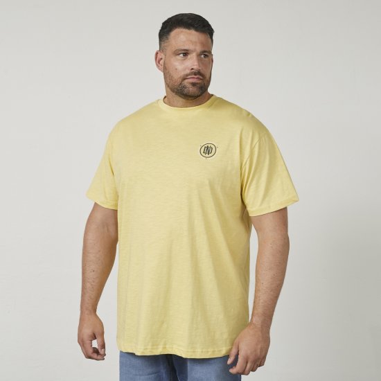 North Latitude 61316 T-Shirt Z Nadrukiem Kukurydziany - Koszulki - T-shirty meskie Duże Rozmiary - 2XL-14XL