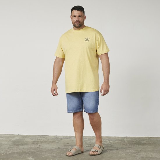 North Latitude 61316 T-Shirt Z Nadrukiem Kukurydziany - Koszulki - T-shirty meskie Duże Rozmiary - 2XL-14XL