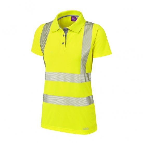 Leo Pippacott EcoViz Performance+ Women's Polo Shirt - Odzież robocza - 