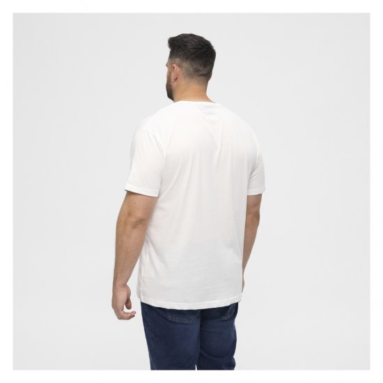 North Latitude T-Shirt O-Neck White - Koszulki - T-shirty meskie Duże Rozmiary - 2XL-14XL