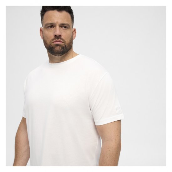 North Latitude T-Shirt O-Neck White - Koszulki - T-shirty meskie Duże Rozmiary - 2XL-14XL