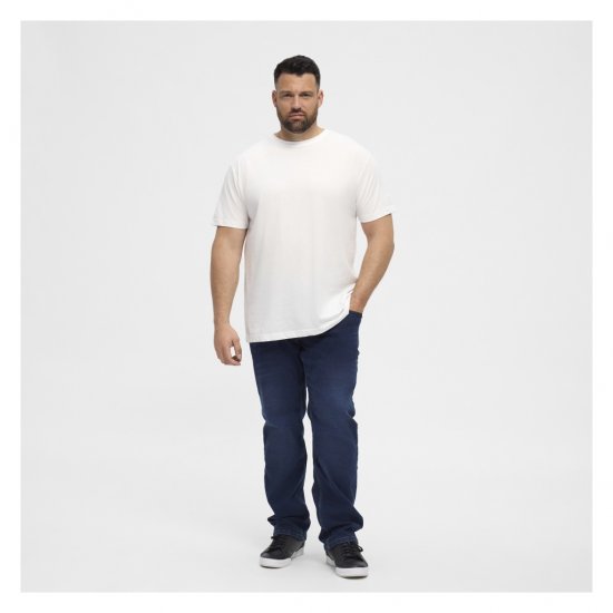 North Latitude T-Shirt O-Neck White - Koszulki - T-shirty meskie Duże Rozmiary - 2XL-14XL