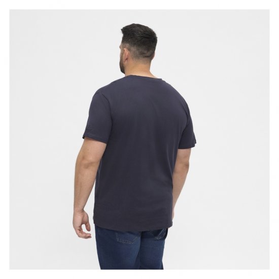 North Latitude T-Shirt O-Neck Navy Blue - Koszulki - T-shirty meskie Duże Rozmiary - 2XL-14XL