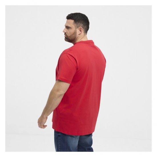 North Latitude Logo T-Shirt Red - Koszulki - T-shirty meskie Duże Rozmiary - 2XL-14XL