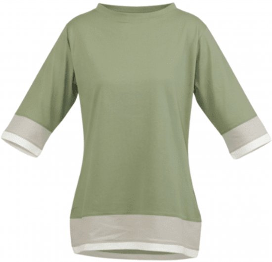 Nora Mikken ANNELI T-Shirt Green - Koszulki - 