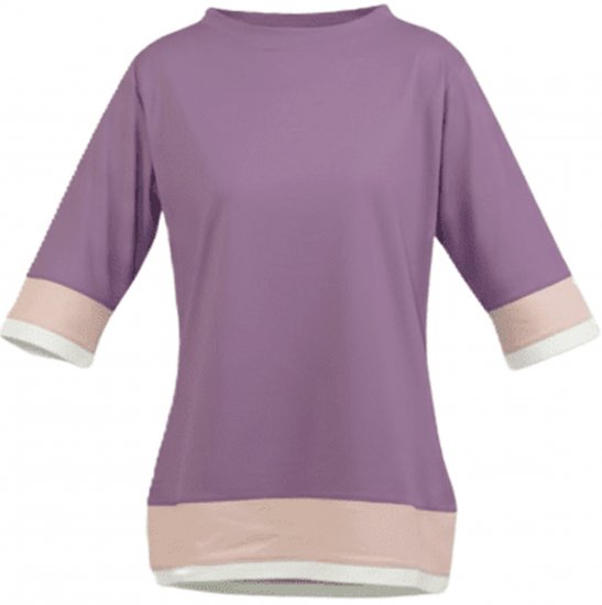 Nora Mikken ANNELI T-Shirt Purple - Koszulki - 