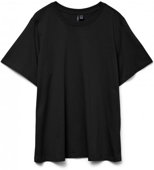 Vero Moda Paulina T-Shirt Black - T-shirty - 