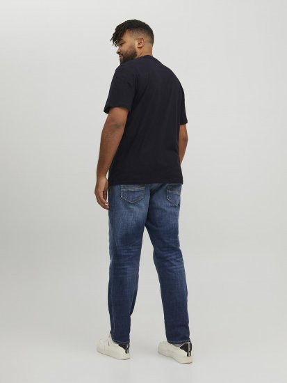 Jack & Jones Conrad T-Shirt Black - Koszulki - T-shirty meskie Duże Rozmiary - 2XL-14XL