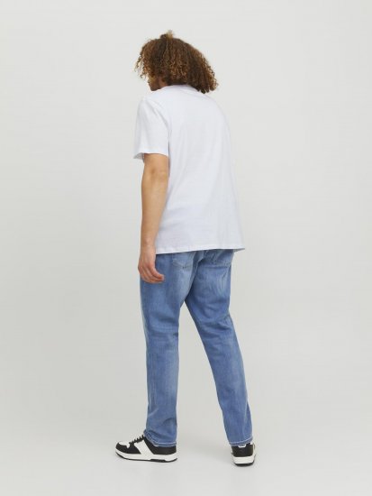 Jack & Jones Codyy T-Shirt White - Koszulki - T-shirty meskie Duże Rozmiary - 2XL-14XL