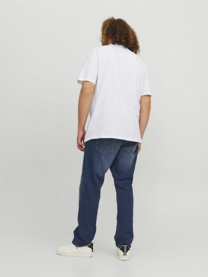 Jack & Jones Copenhagen Photo T-Shirt White - Koszulki - T-shirty meskie Duże Rozmiary - 2XL-14XL