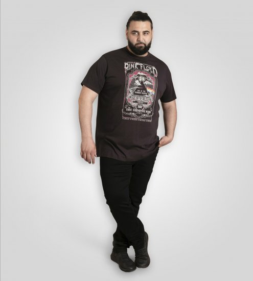 D555 Blackpool T-Shirt Official Pink Floyd Black - Koszulki - T-shirty meskie Duże Rozmiary - 2XL-14XL