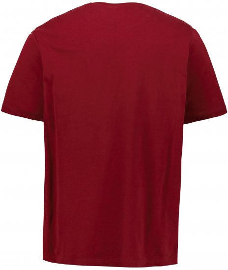 JP1880 AC/DC T-Shirt Rust Red - Koszulki zespołów - 