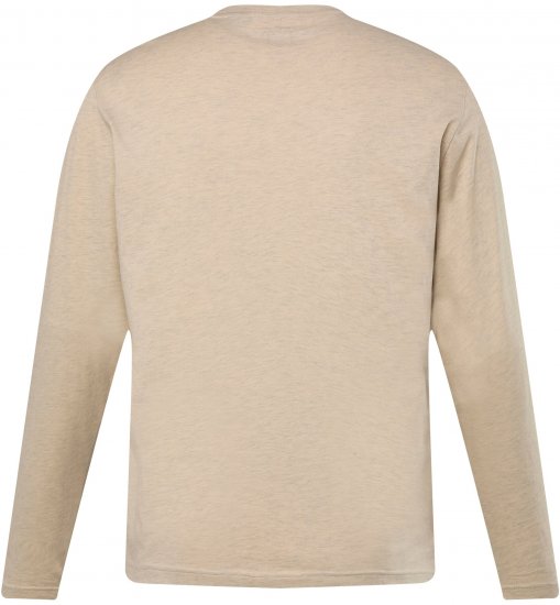 JP1880 T-Shirt Long Sleeve Hawk Off-White TALL - ODZIEŻ MĘSKA MT-6XLT - WYSOKIE-rozmiary