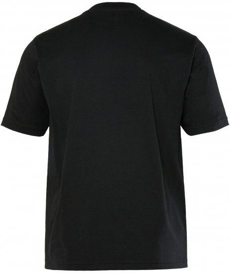 JP1880 T-Shirt Short Sleeve Skull Race Black - Koszulki - T-shirty meskie Duże Rozmiary - 2XL-14XL