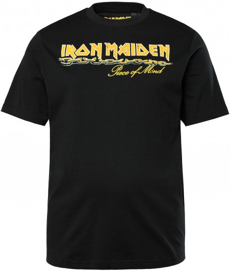 JP1880 Iron Maiden Piece Of Mind T-Shirt Black - Koszulki zespołów - 