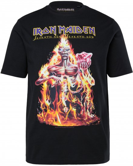 JP1880 Iron Maiden Seventh Son T-Shirt Black - Koszulki zespołów - 