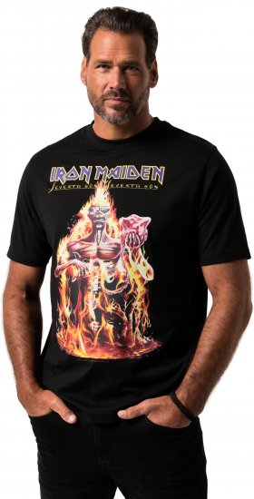 JP1880 Iron Maiden Seventh Son T-Shirt Black - Koszulki zespołów - 