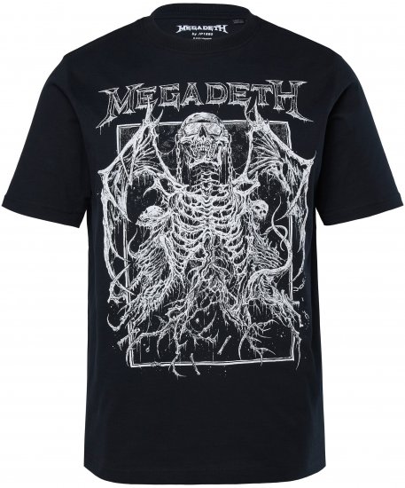 JP1880 Megadeth T-shirt Black - Koszulki zespołów - 