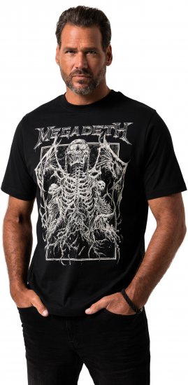 JP1880 Megadeth T-shirt Black - Koszulki zespołów - 