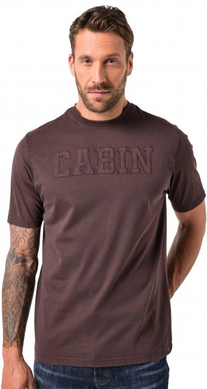 JP1880 T-Shirt Cabin Vintage Mocha TALL - ODZIEŻ MĘSKA MT-6XLT - WYSOKIE-rozmiary