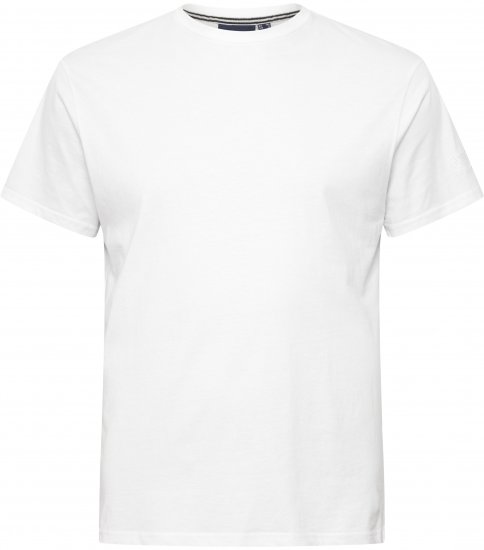 North Latitude T-Shirt O-Neck White TALL - TALL koszulki - Koszulki dla wysokich mężczyzn
