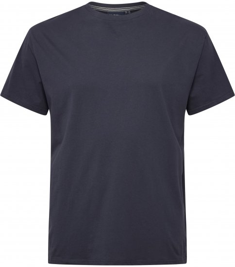 North Latitude T-Shirt O-Neck Navy Blue TALL - TALL koszulki - Koszulki dla wysokich mężczyzn