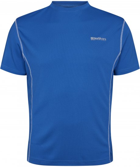 North Latitude Tech T-Shirt Cobolt Blue TALL - TALL koszulki - Koszulki dla wysokich mężczyzn