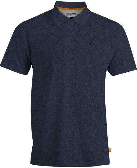 Motley Denim Bratislava Polo Dark Indigo - Koszulki polo - Koszulki Polo 2XL-8XL