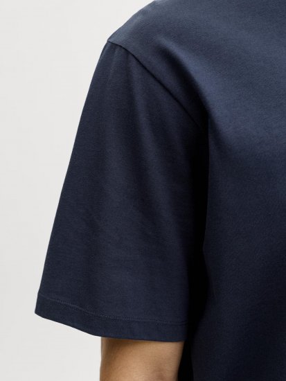 Jack & Jones Dover Denim O-Neck T-Shirt Blue - Koszulki - T-shirty meskie Duże Rozmiary - 2XL-14XL