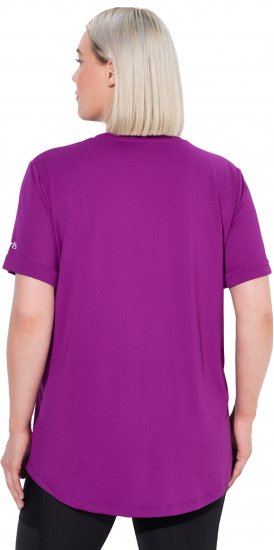 Ulla Popken UPF 50 Quick Drying Tee Blackberry - T-shirty - 