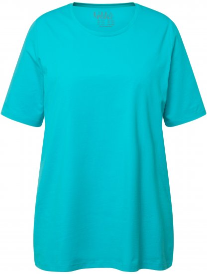 Ulla Popken Essential Round Neck Stretch Tee Black - T-shirty - 