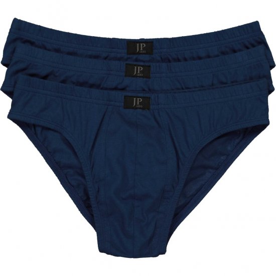JP1880 Slips OEKO-TEX 3-Pack Blue - Bielizna & stroje kąpielowe - Bielizna & Stroje kąpielowe 2XL-8XL