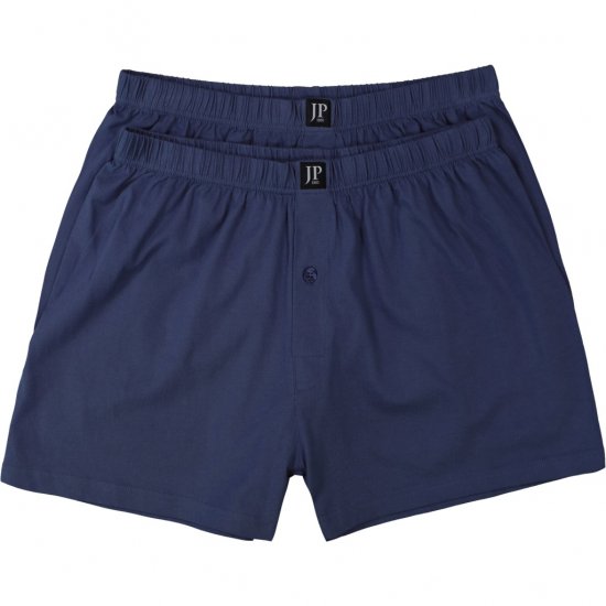 JP1880 Boxershorts OEKO-TEX Soft Stretch Blue - Bielizna & stroje kąpielowe - Bielizna & Stroje kąpielowe 2XL-8XL