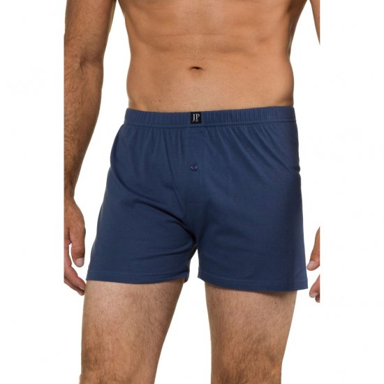 JP1880 Boxershorts OEKO-TEX Soft Stretch Blue - Bielizna & stroje kąpielowe - Bielizna & Stroje kąpielowe 2XL-8XL