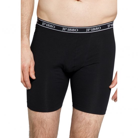 JP1880 Boxers Flexnamic OEKO-TEX Long Black - Bielizna & stroje kąpielowe - Bielizna & Stroje kąpielowe 2XL-8XL