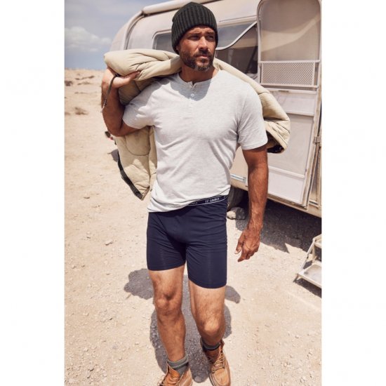 JP1880 Boxers Long OEKO-TEX Flexnamic Navy - Bielizna & stroje kąpielowe - Bielizna & Stroje kąpielowe 2XL-8XL