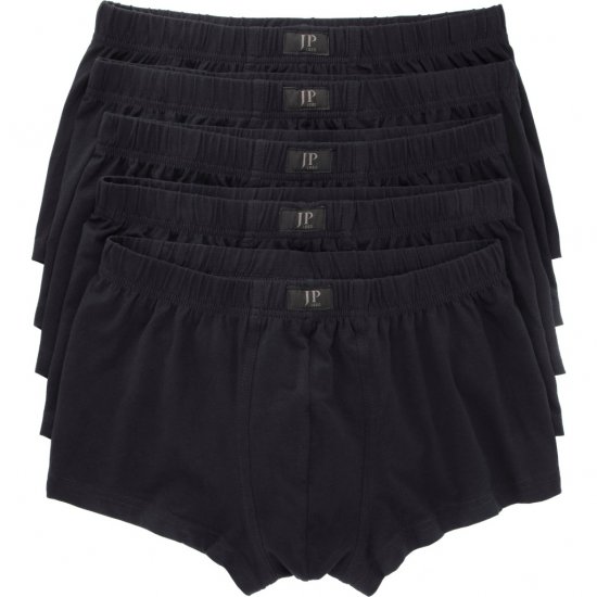 JP1880 Boxershorts OEKO-TEX 5-Pack Black - Bielizna & stroje kąpielowe - Bielizna & Stroje kąpielowe 2XL-8XL